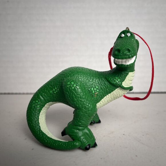 Disney Toy Story Pixar REX Green Dinosaur Christmas Ornament Xmas Holiday 2.5" - Picture 9 of 9